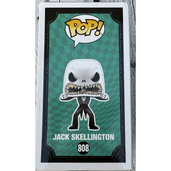Funko Pop! Disney Nightmare Before Christmas 808 Jack Skellington Vinyl Figure - Picture 4 of 8